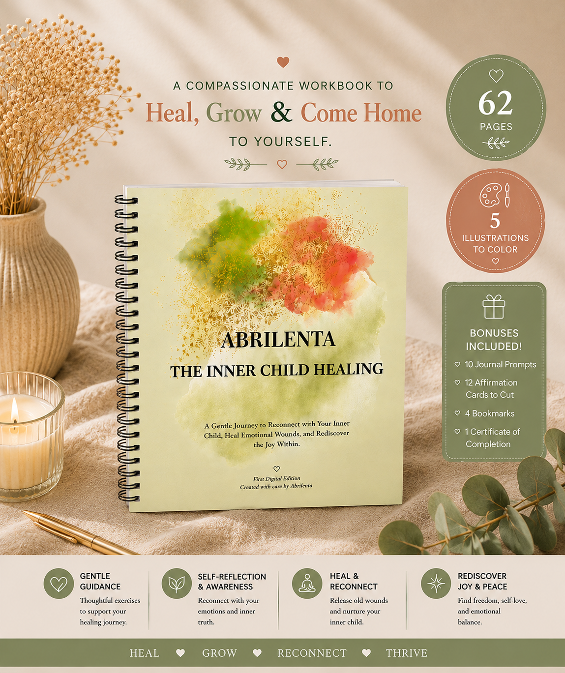 Inner Child Healing — Inner Child Recovery Workbook