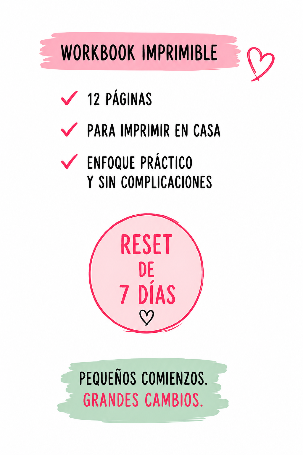 No Logro Empezar | Reset de 7 Días para Dejar de Postergar