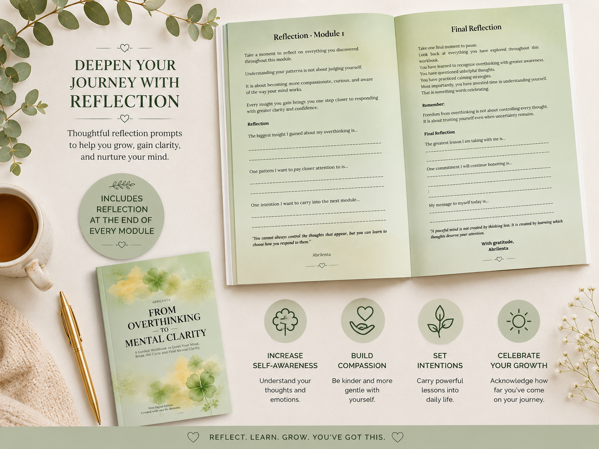 Overthinking Recovery — Overthinking Workbook