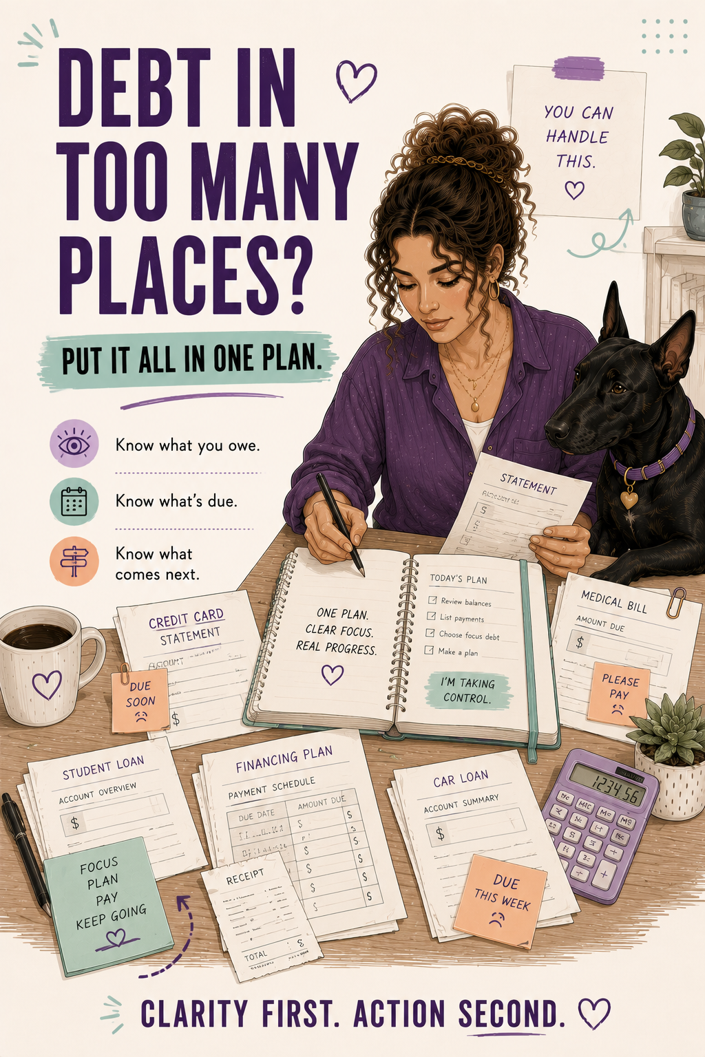 I’m Done Carrying This — The Debt Payoff Planner | Printable PDF