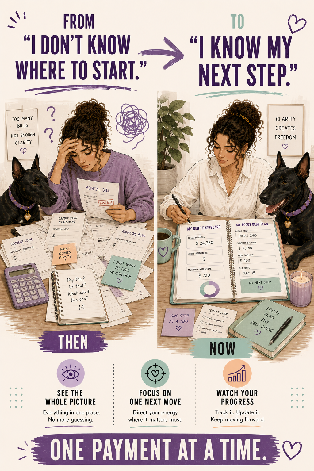 I’m Done Carrying This — The Debt Payoff Planner | Printable PDF