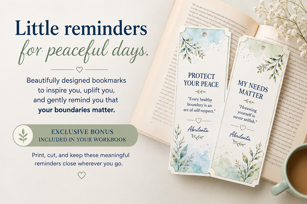 Healthy Boundaries — Healthy Boundaries Recovery Workbook