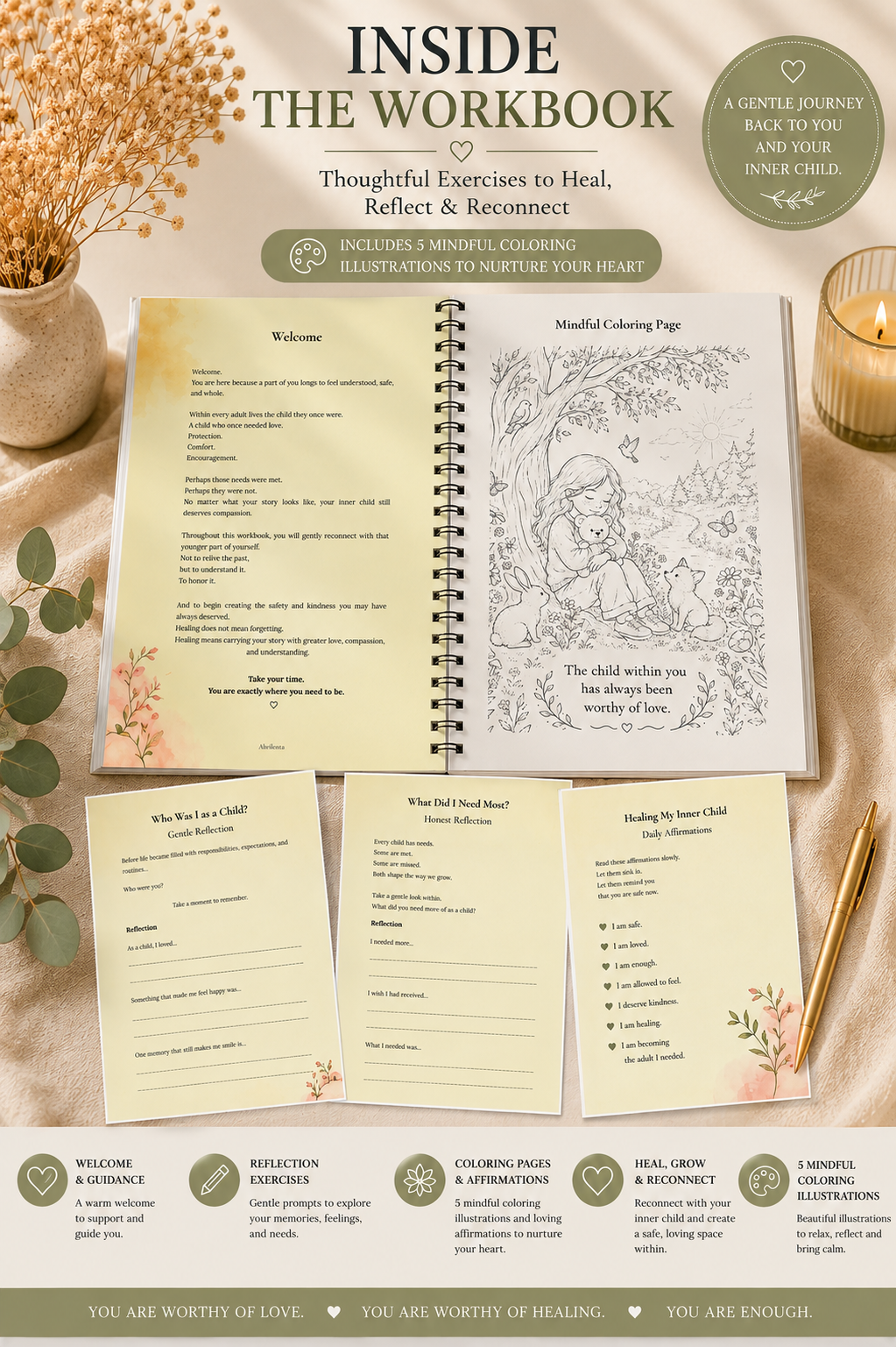 Inner Child Healing — Inner Child Recovery Workbook