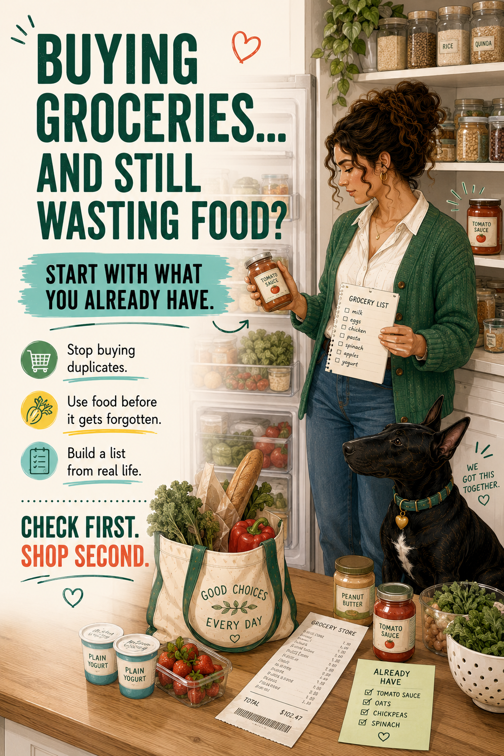 I’m Spending Too Much on Groceries — Grocery Saving Guide | Printable Grocery Planner PDF