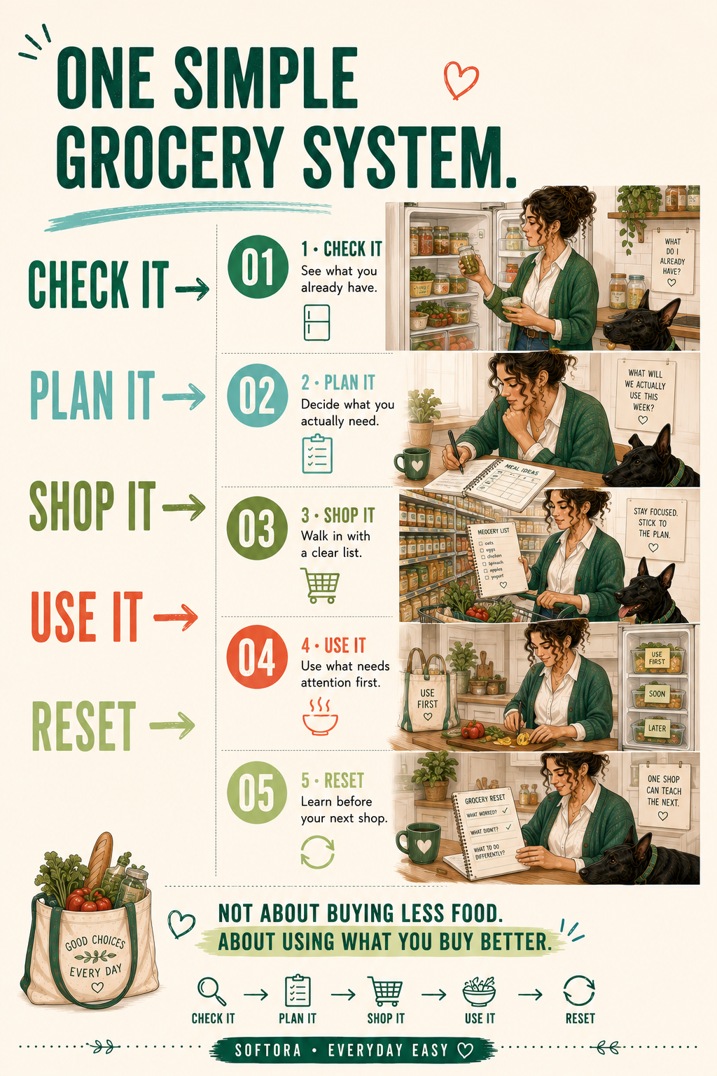 I’m Spending Too Much on Groceries — Grocery Saving Guide | Printable Grocery Planner PDF